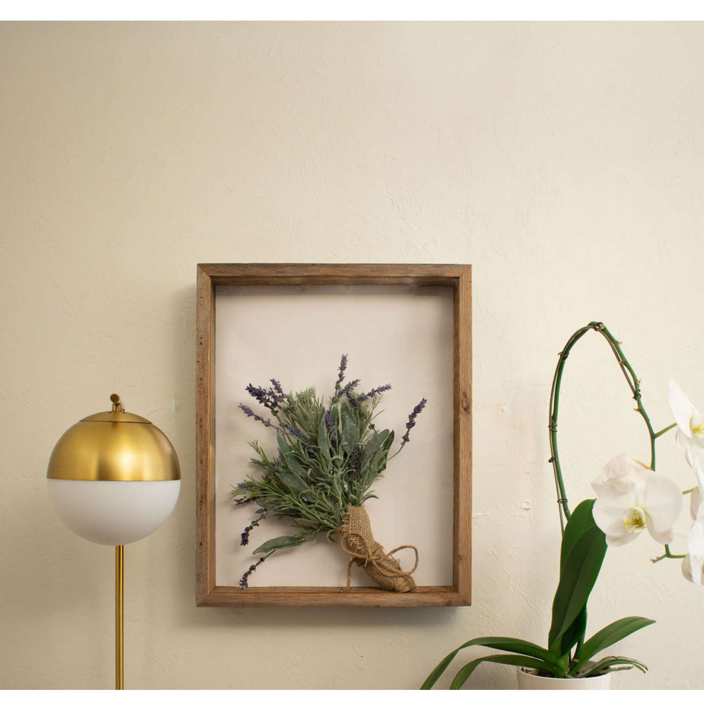 12" x 12" Gray Solid Wood Hanging Picture Frame-3