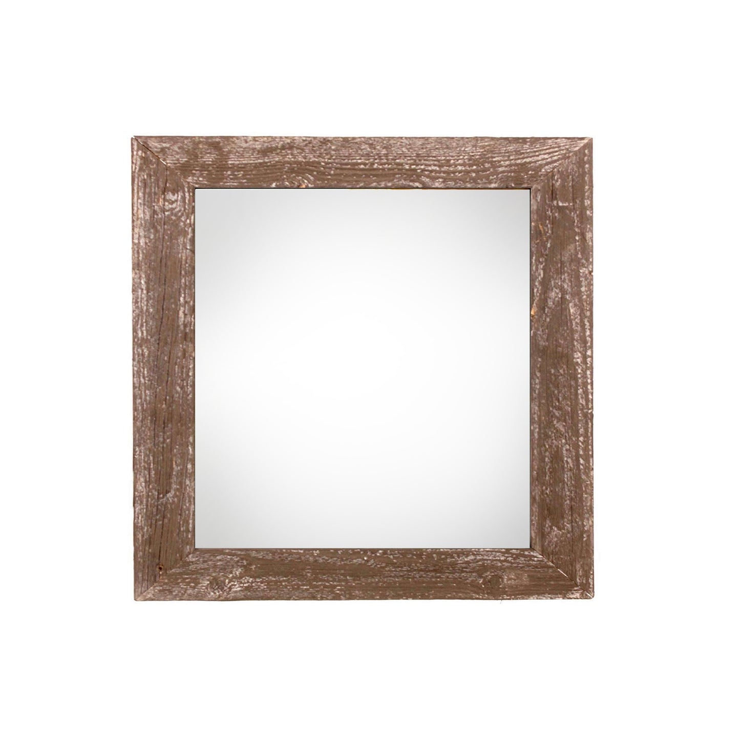 10" x 10" Brown Solid Wood Hanging Picture Frame-0