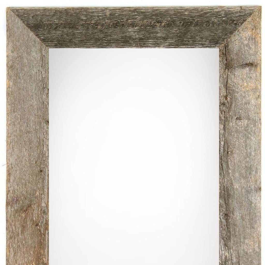 12" x 16" Gray Solid Wood Hanging Picture Frame-3