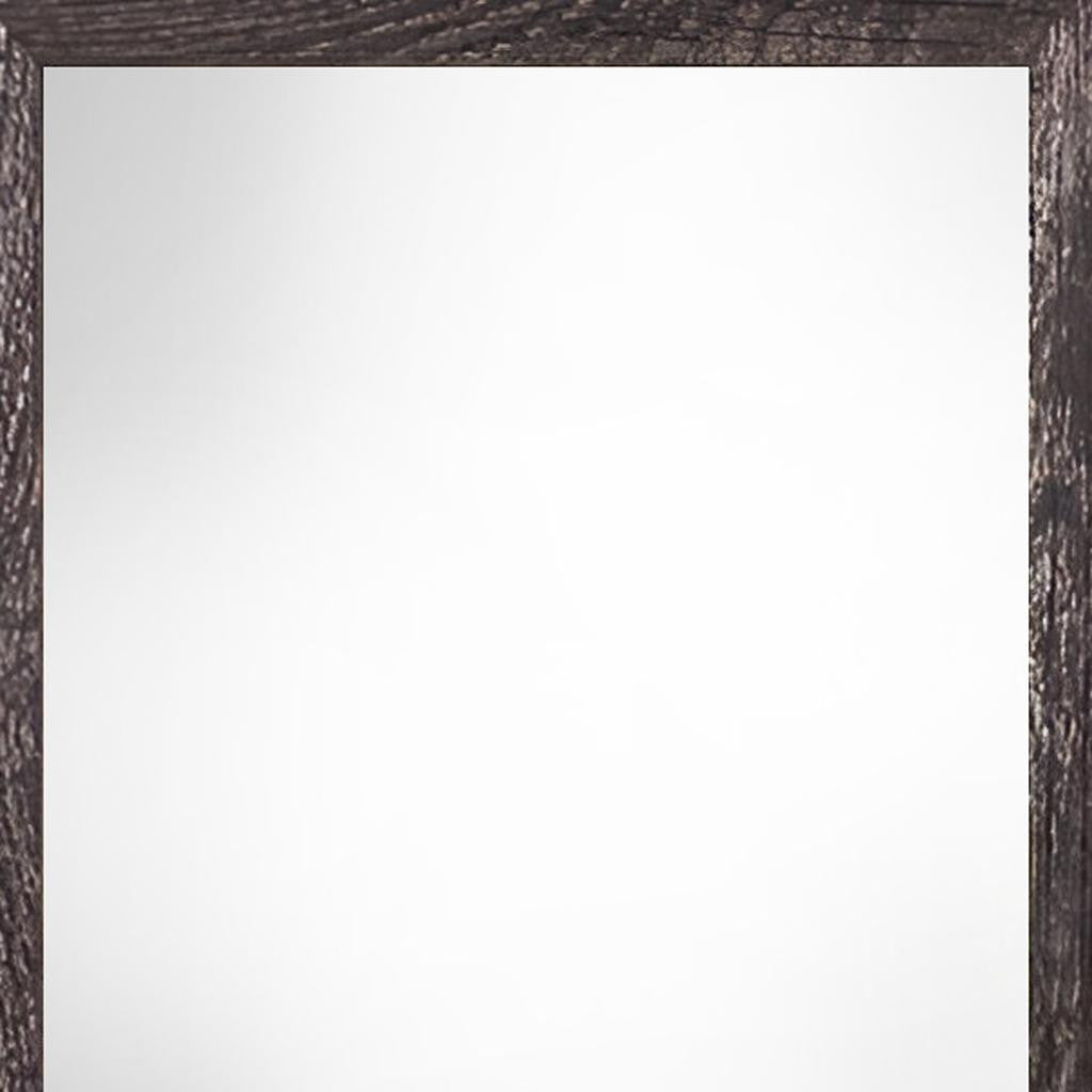 12" x 24" Black Solid Wood Hanging Picture Frame-2