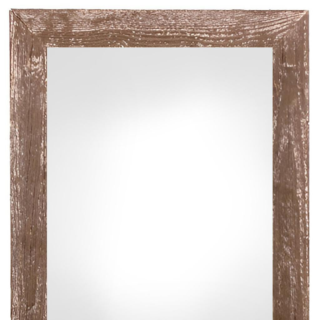 12" x 24" Espresso Solid Wood Hanging Picture Frame-2