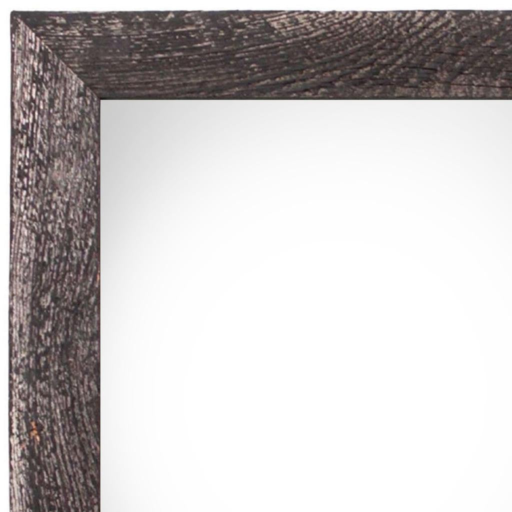14" x 18" Black Solid Wood Hanging Picture Frame-2