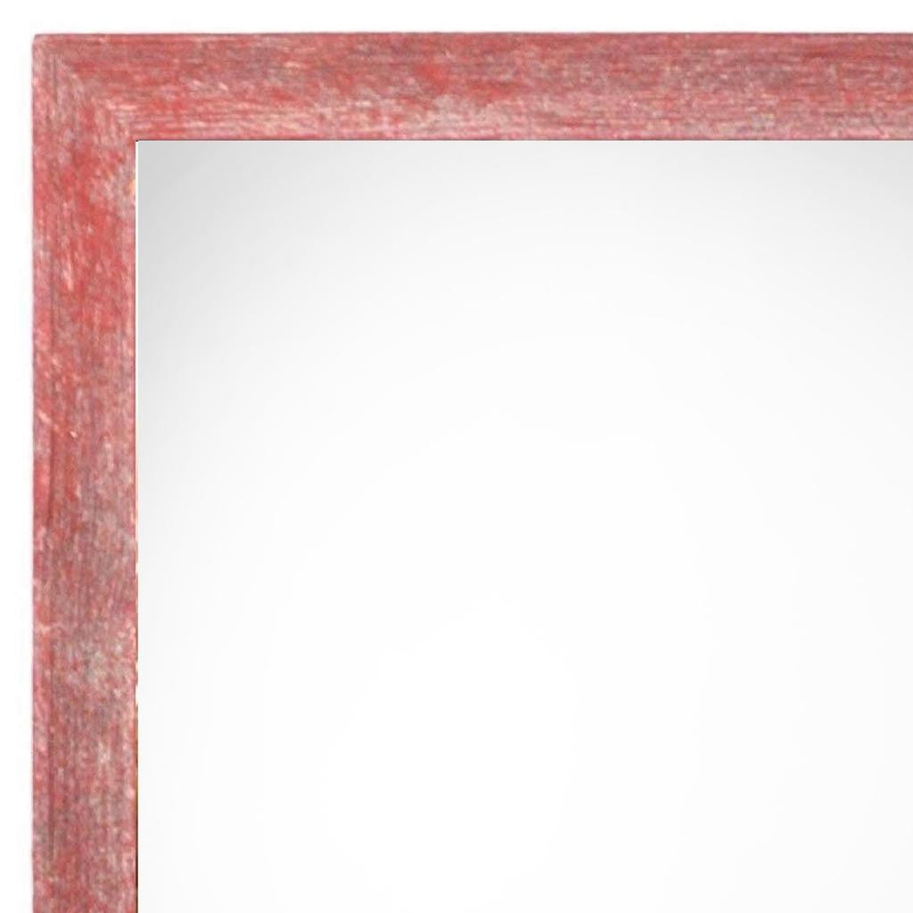 18" x 24" Red Solid Wood Hanging Picture Frame-3