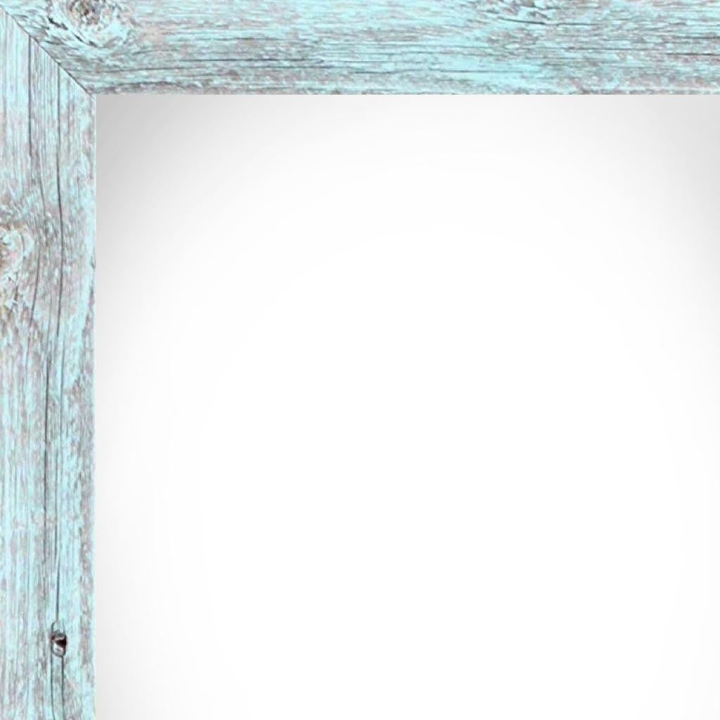 24" x 36" Blue Solid Wood Hanging Picture Frame-2