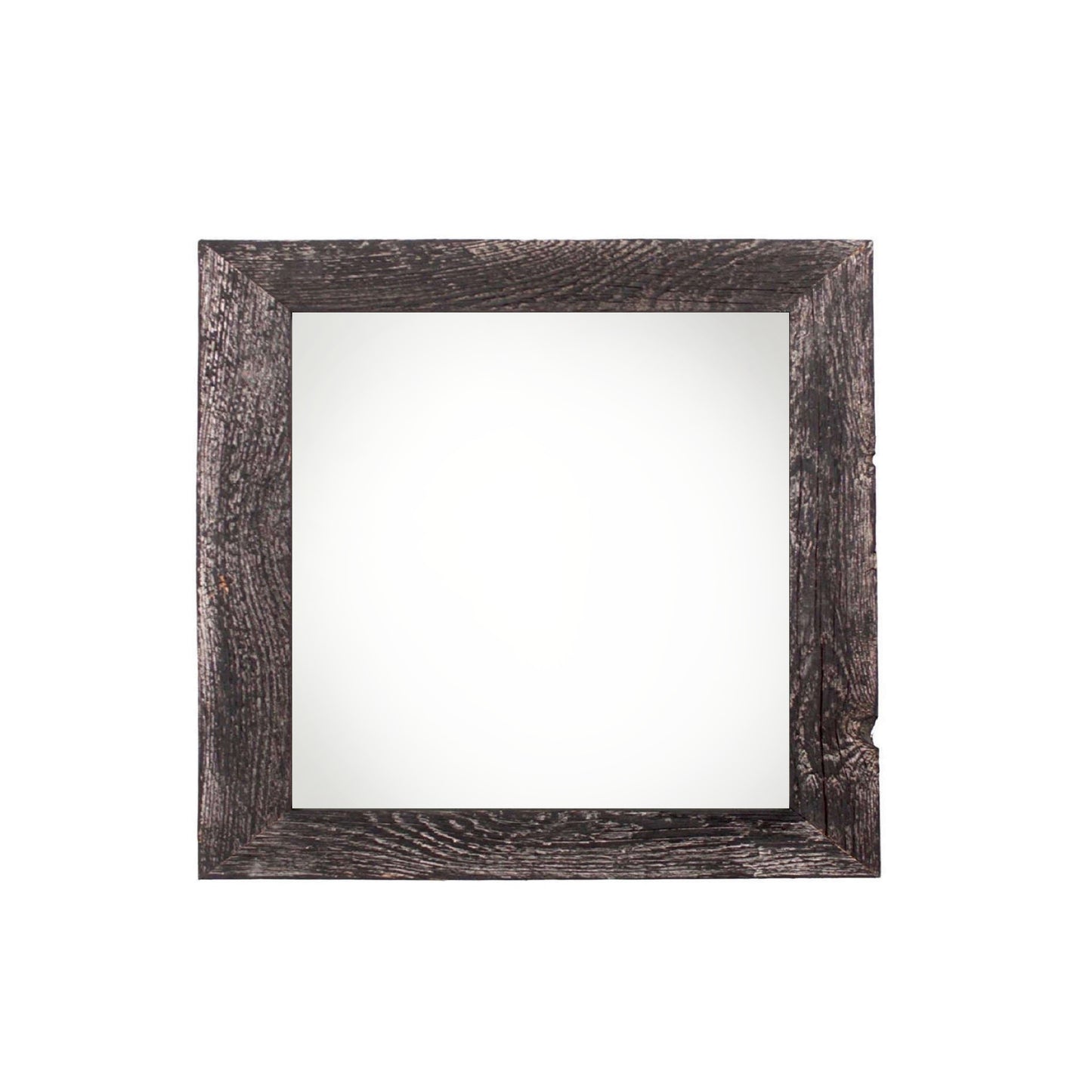 4" x 4" Black Solid Wood Tabletop Picture Frame-0