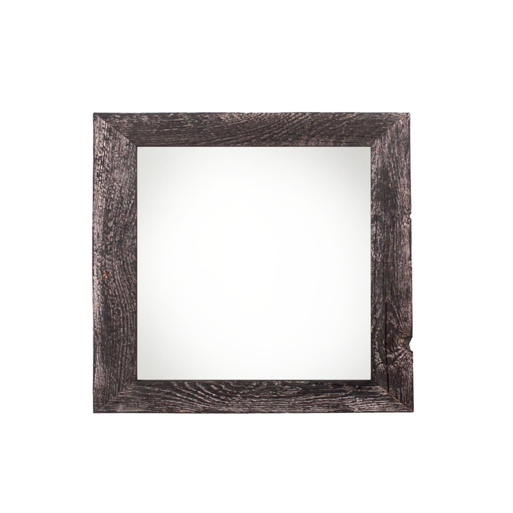 4" x 4" Black Solid Wood Tabletop Picture Frame-0