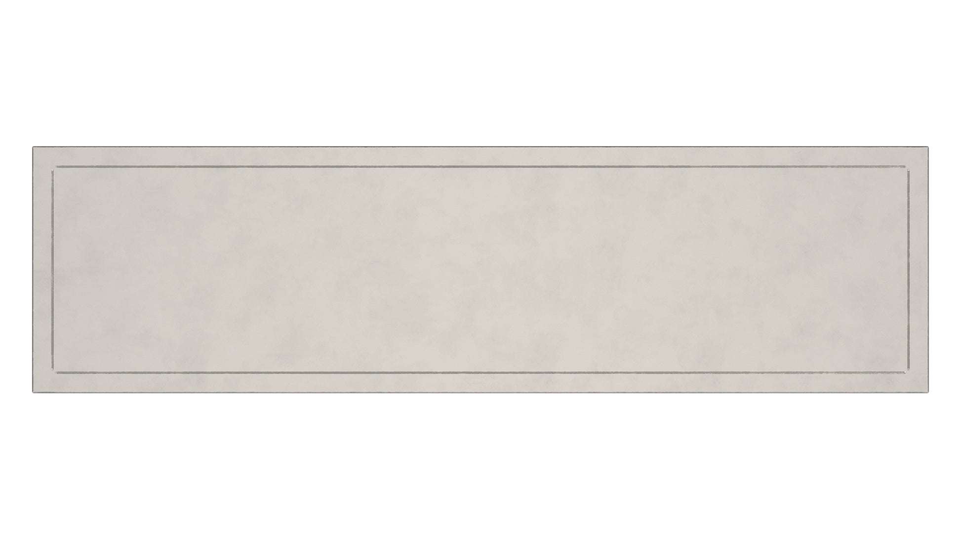 44" Silver Iron Bench-4