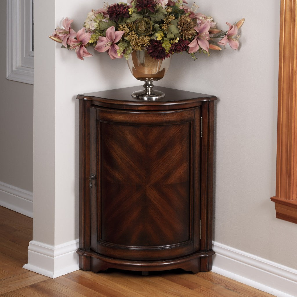 23" Dark Brown Standard Accent Cabinet-6
