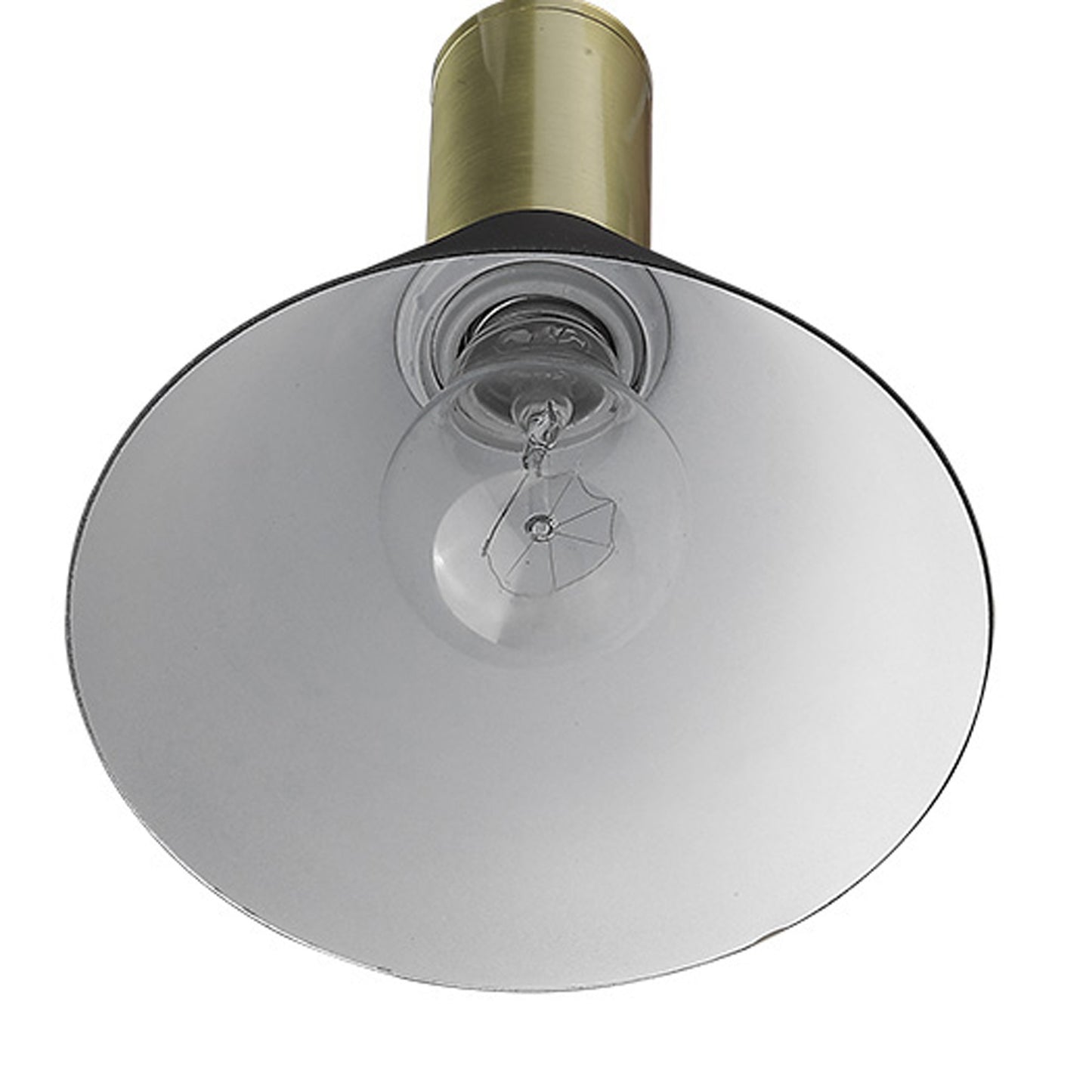 Matte Black and Gold Conical Pendant Hanging Light-3