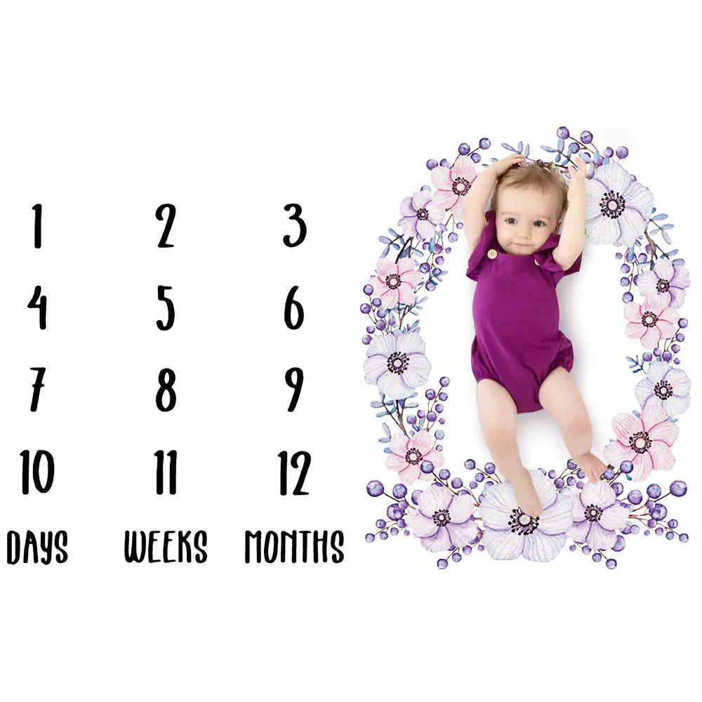 Baby Photography Blanket - Soft Photo Prop Mat