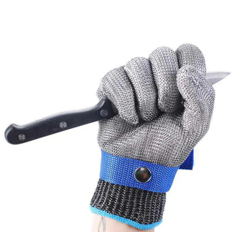 Stainless Steel Cut-Resistant Gloves for Gardening