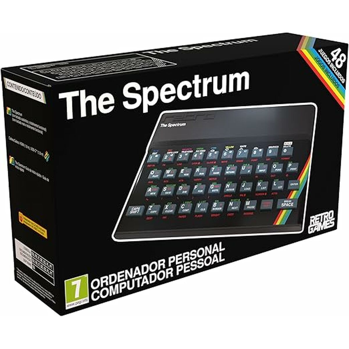 Laptop computer Retro Games THE SPECTRUM-0