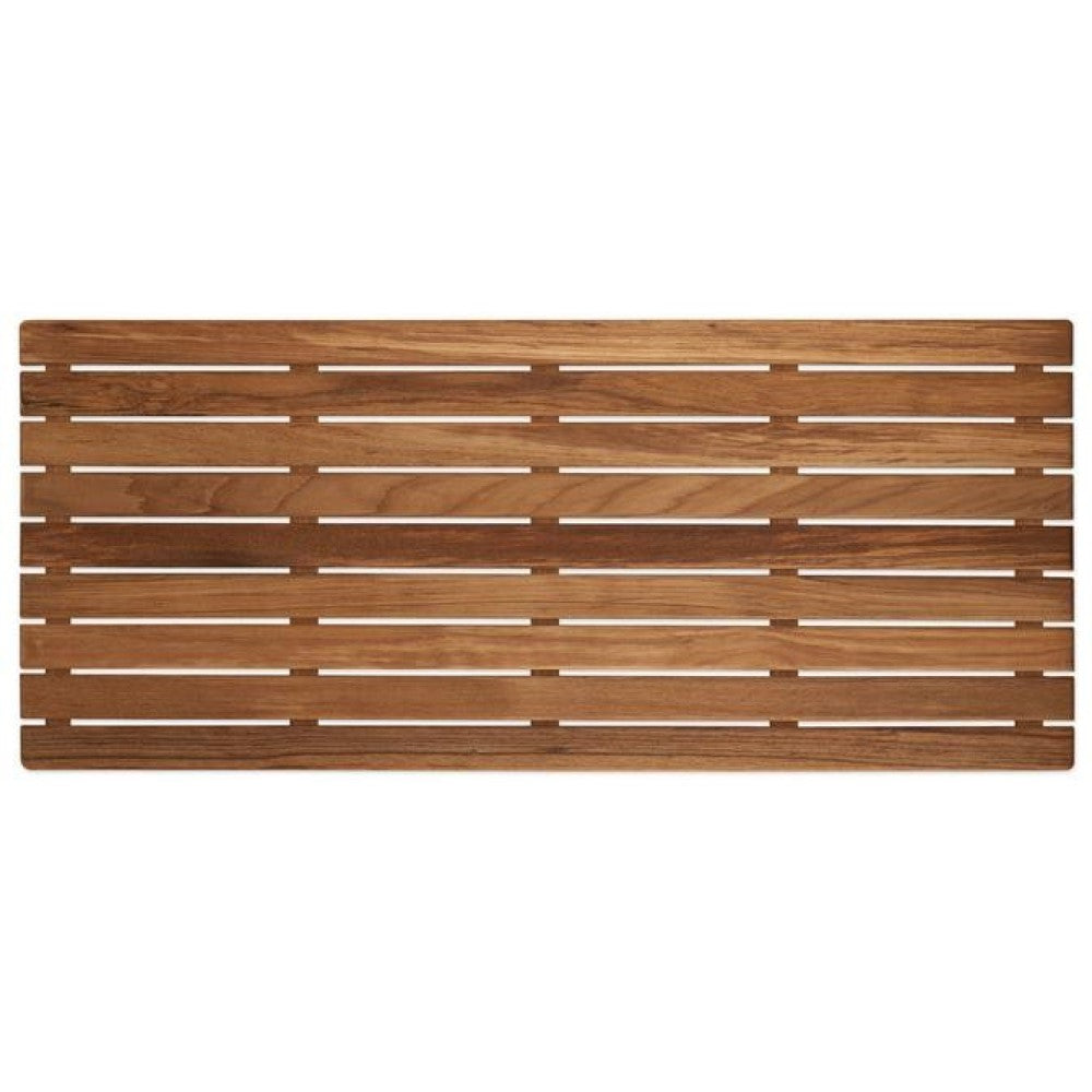 32" Premium Teak Shower Bath Mat-0