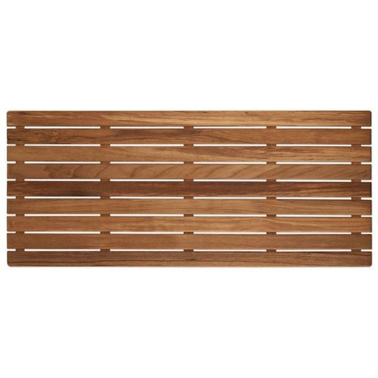 32" Premium Teak Shower Bath Mat-0