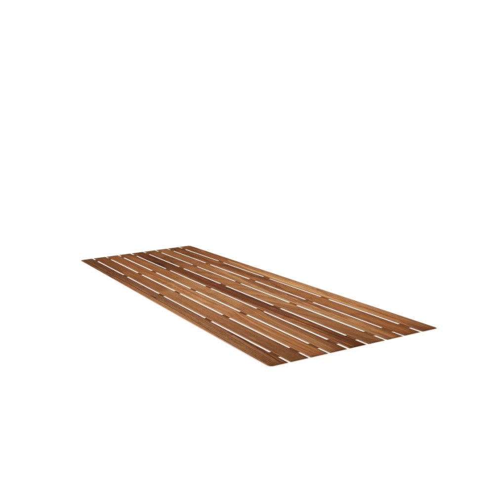 32" Premium Teak Shower Bath Mat-3