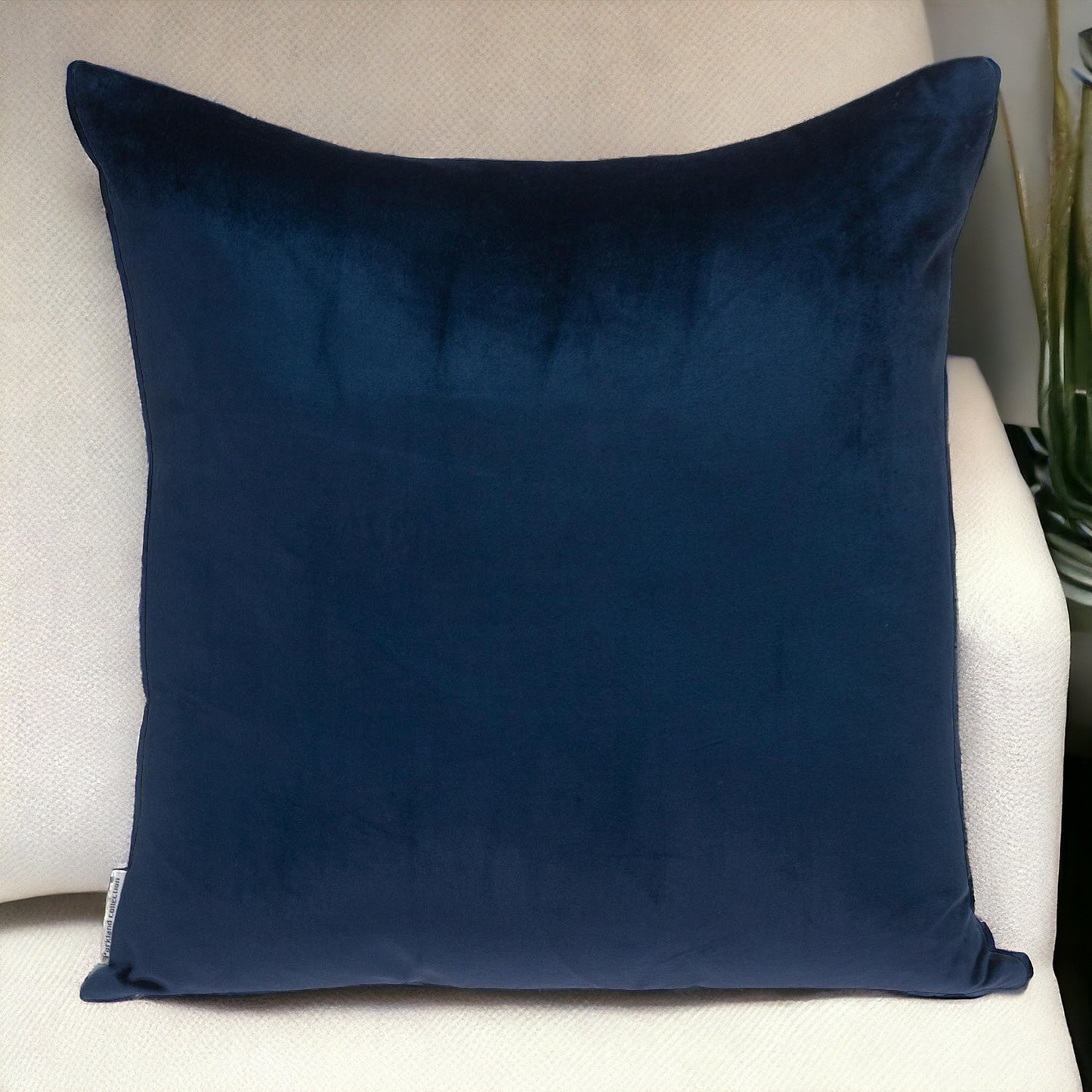 20" MULTICOLOR Cotton Blend Throw Pillow-1