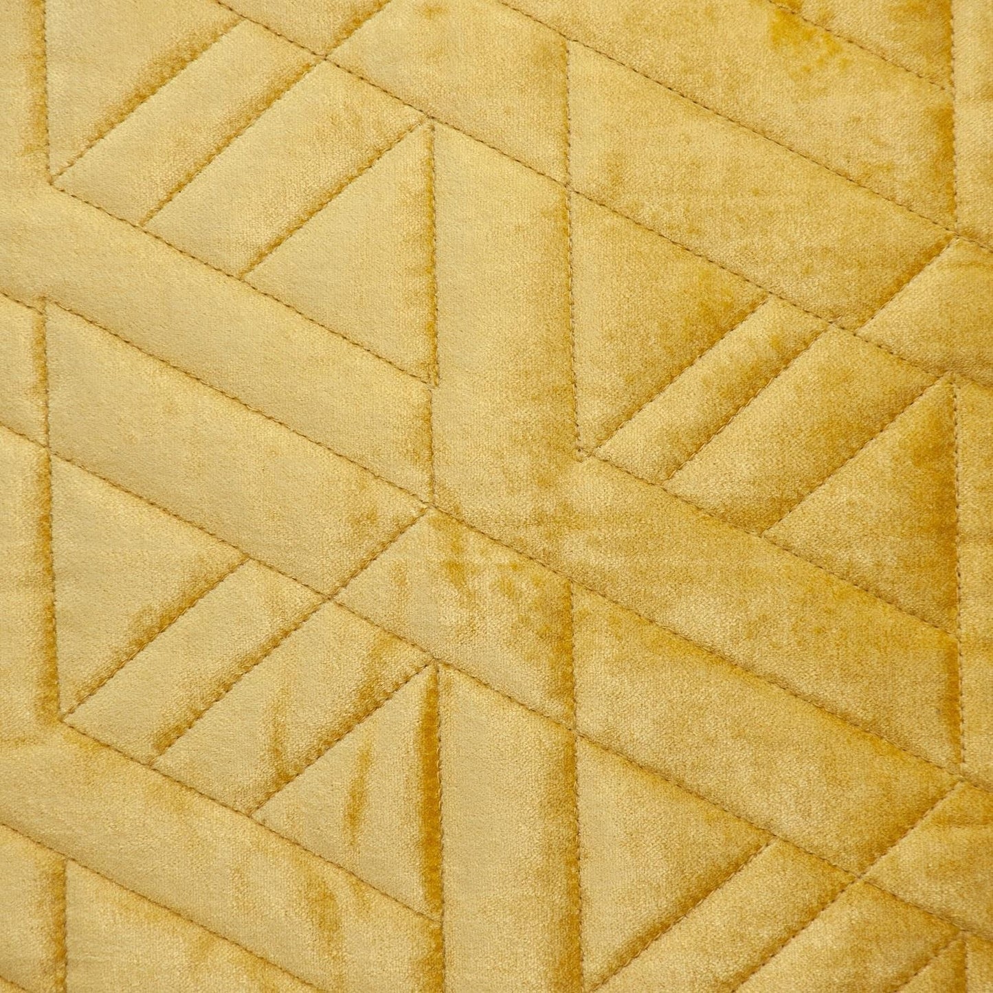 20" Yellow Cotton Blend Throw Pillow-7