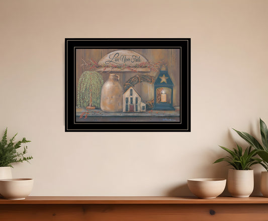 Love Never Fails 6 Black Framed Print Wall Art-0