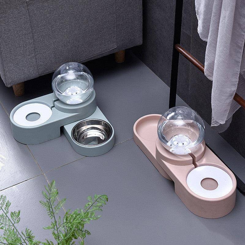 The Hydrapaws Automatic Pet Water Dispenser Plus Bowl: Eco-Friendly, Non-Electric, And High Capacity-0