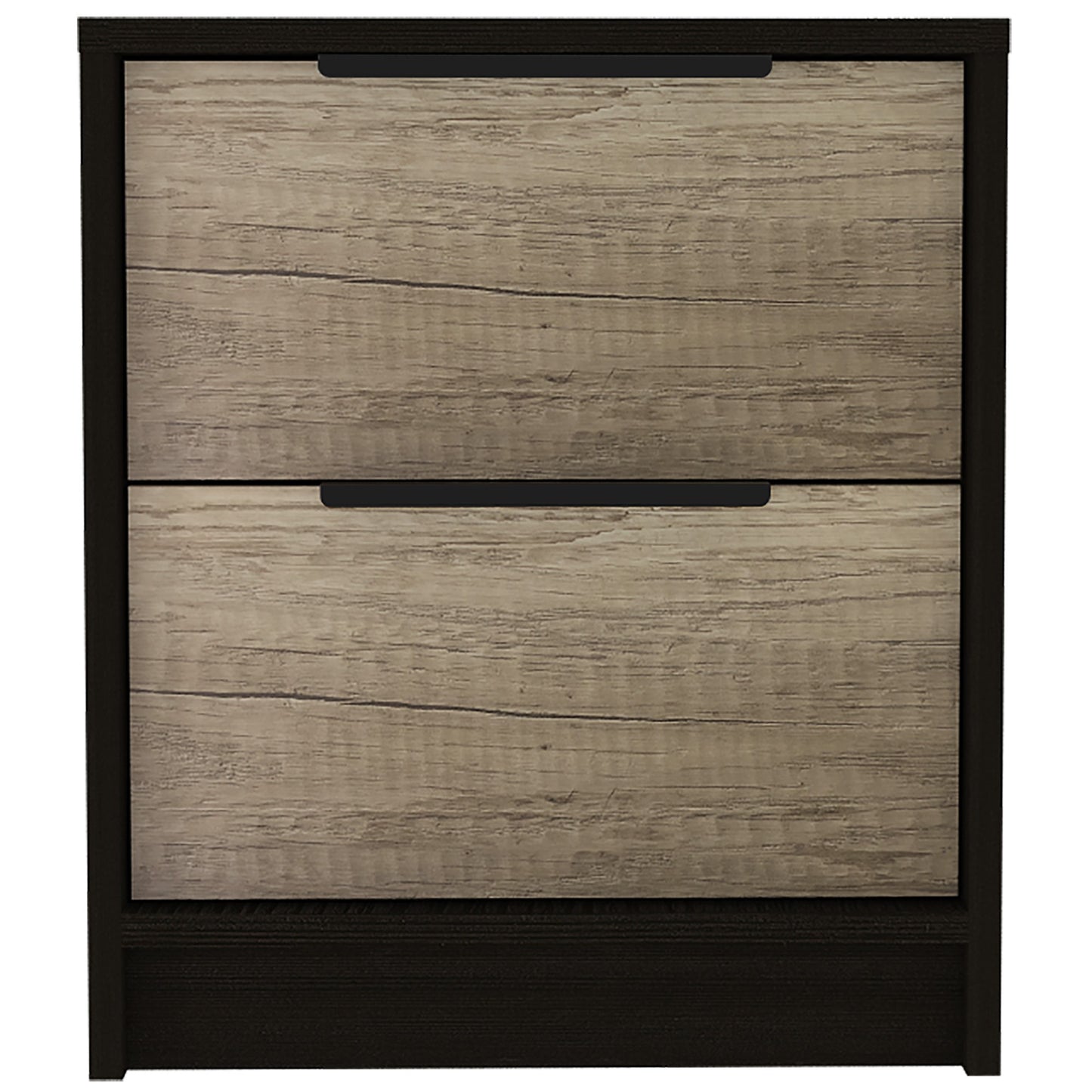 19" Wood Two Drawer Nightstand-2