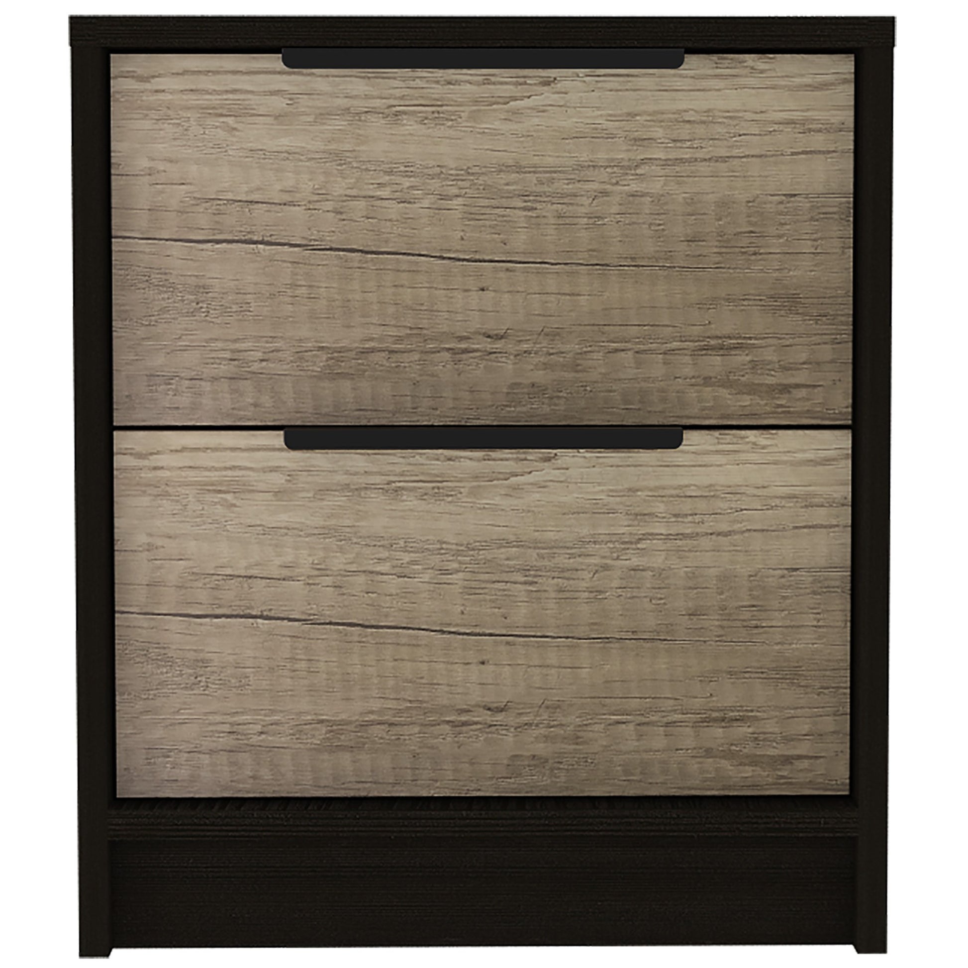 19" Wood Two Drawer Nightstand-2