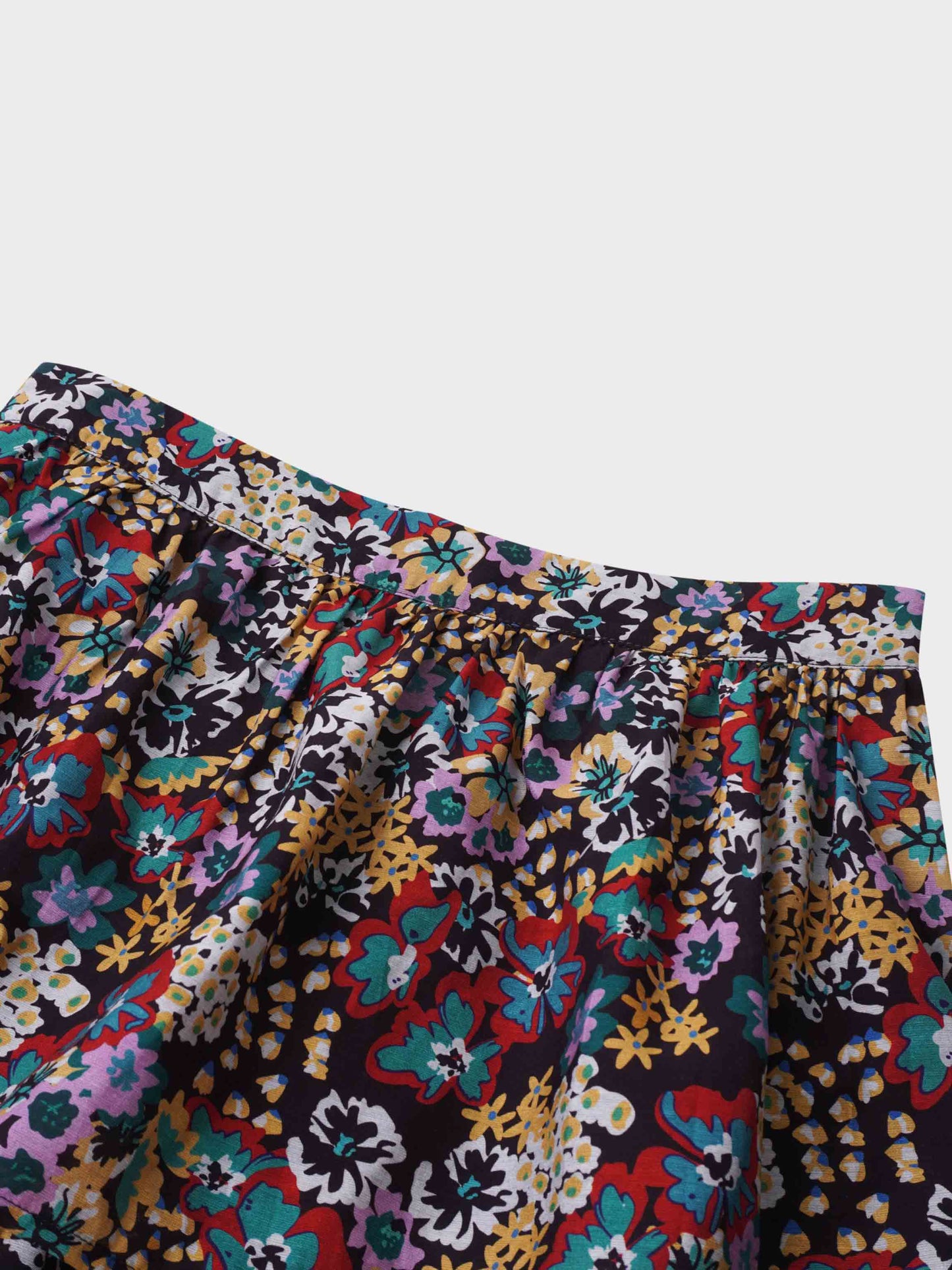 Layered Skirt-Bold Floral-3