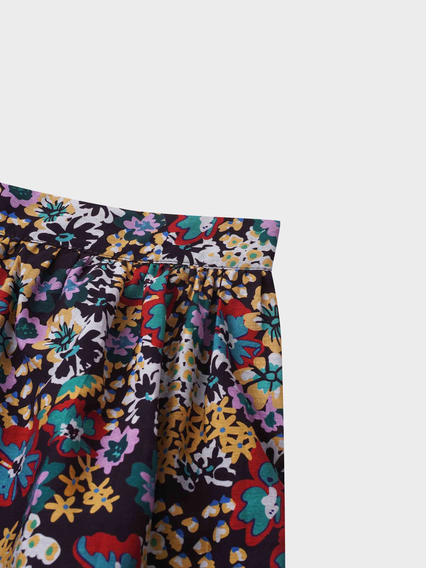 Layered Skirt-Bold Floral-4