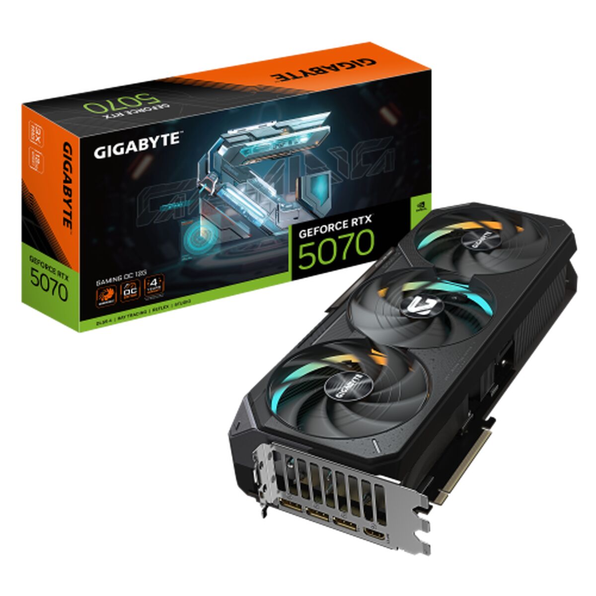 Graphics card Gigabyte RTX 5070 Ti Gaming OC 16 DDR7 16 GB nvidia geforce rtx 5070 ti GDDR7-0