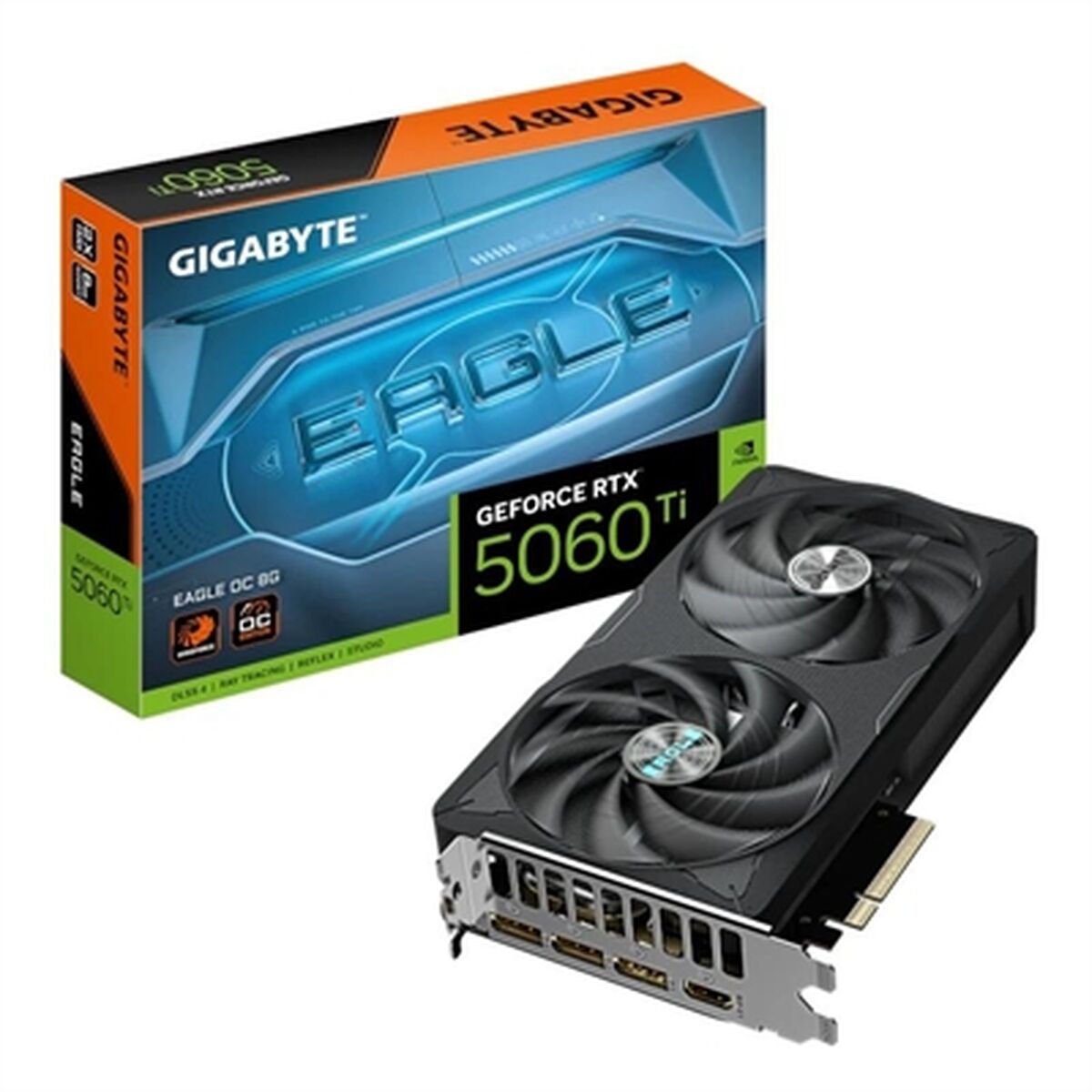 Graphics card Gigabyte GV-N506TEAGLE OC-16GD 16 GB geforce rtx 5060 ti GDDR6 GDDR7-9