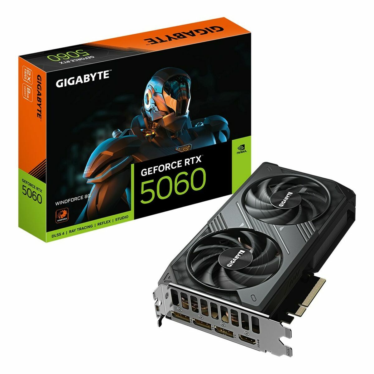 Graphics card Gigabyte 9VN5060W-00-G10 8 GB GEFORCE RTX 5060 GDDR7-9