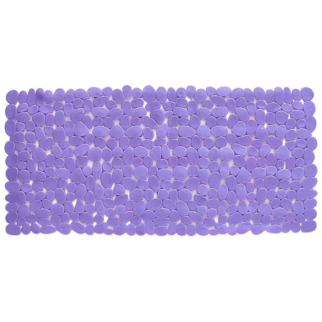 35" Purple Spa Pebbles Non Slip Bathtub Mat-2