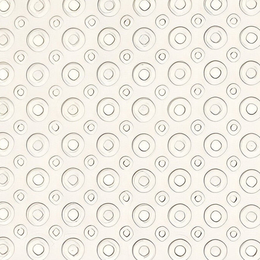 40" Beige Latex Bubbles Non Slip Shower Mat-3