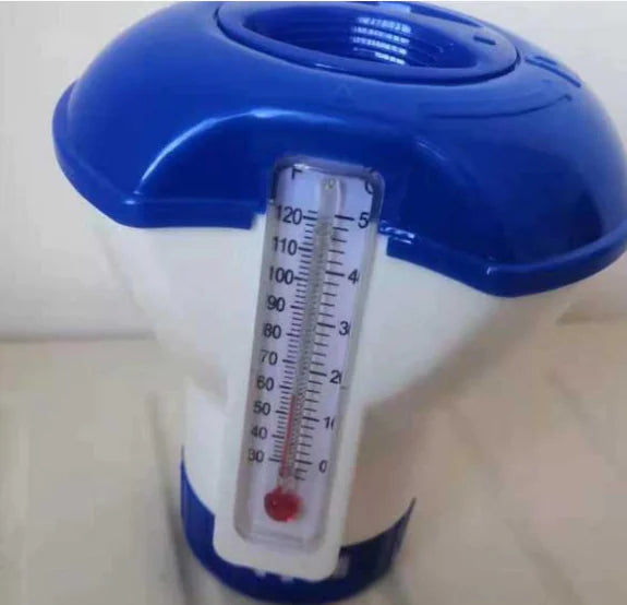 Automatic Pool Dispenser with Thermometer - 5 Inch