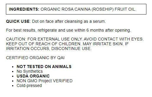 Aura Cacia Restoring Rosehip Oil with Vitamin E (1x1 Oz)-1