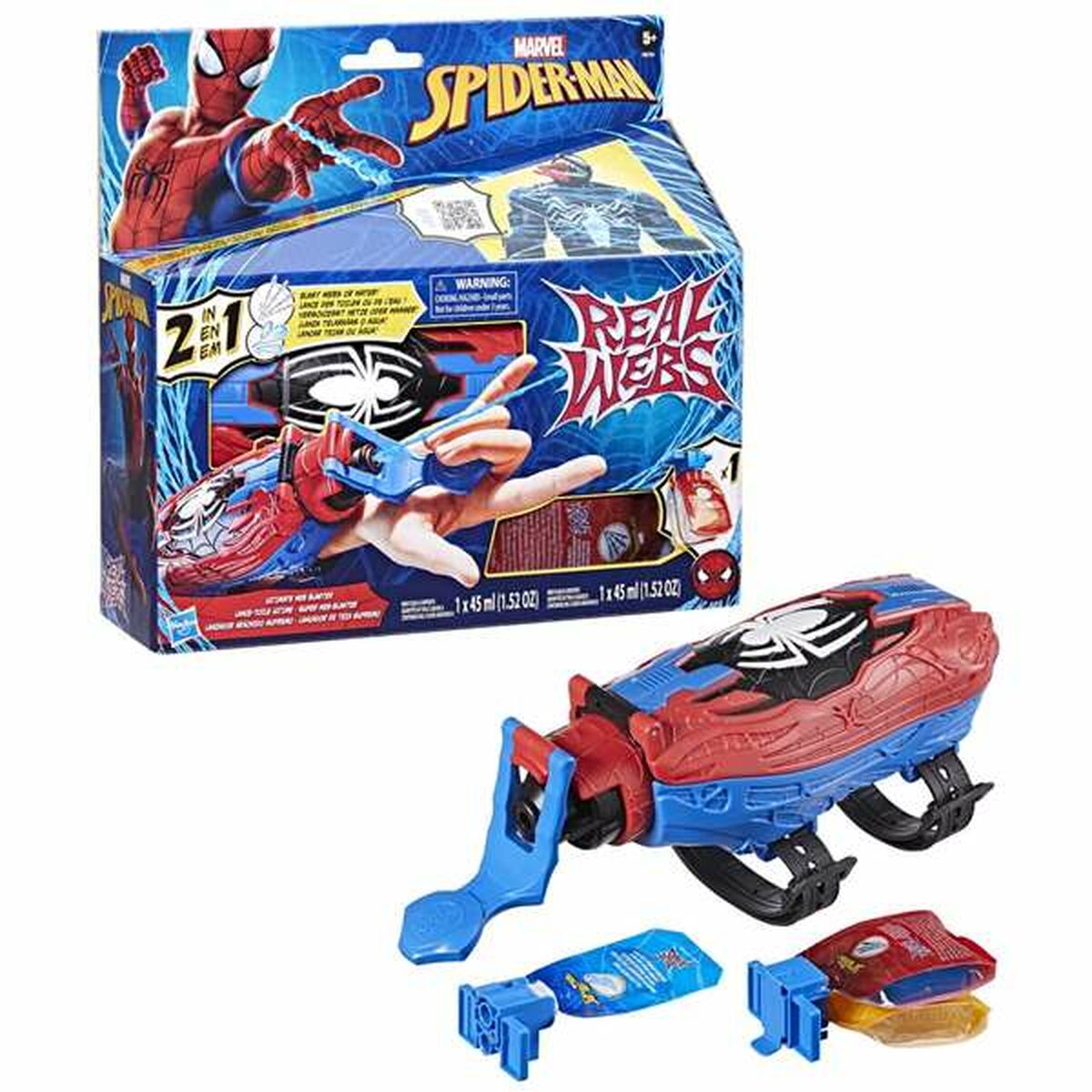 Launcher Spider-Man Real Webs Ultimate Web Blaster-0