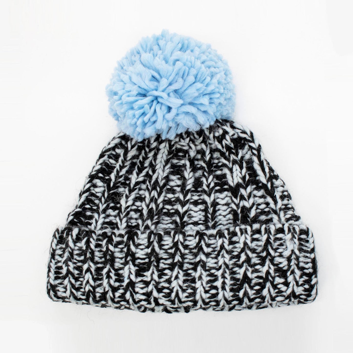 CHUNKY POM HAT-4