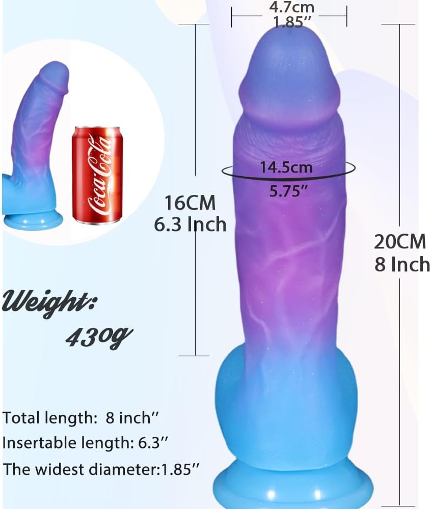 EuphoriaFlare 8" Flexible G-Spot Dildo-4