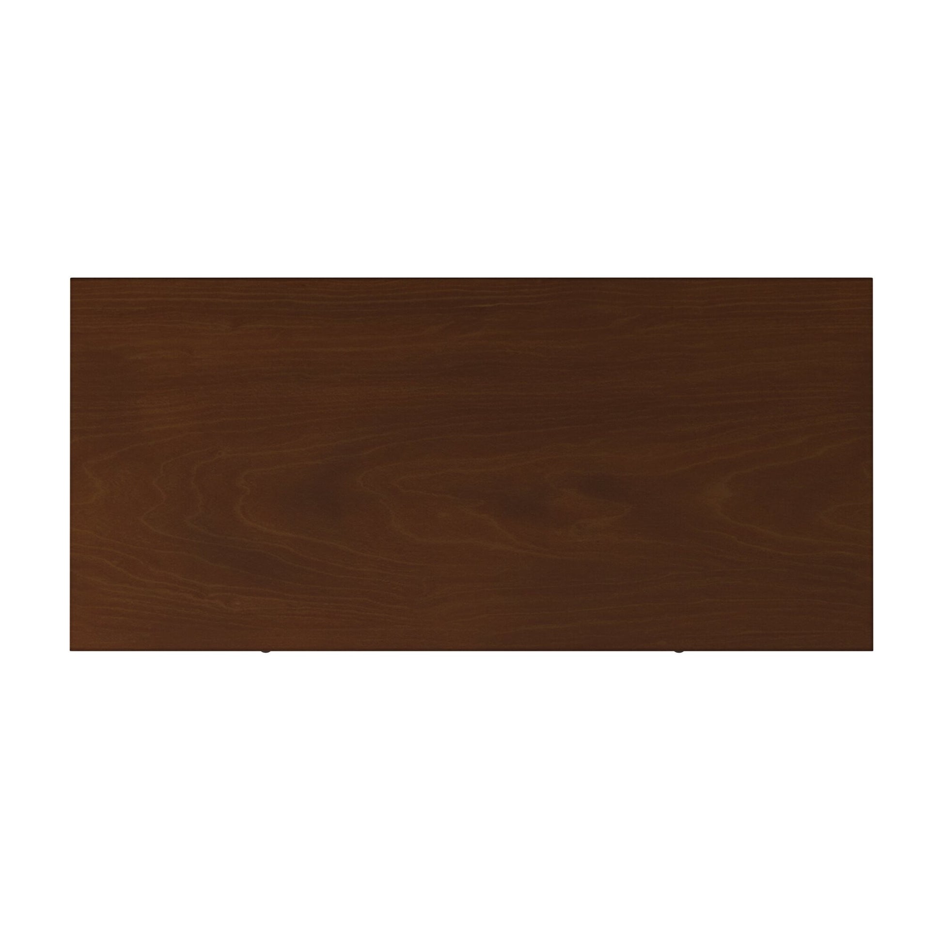 38" Brown Solid Wood Four Drawer Chest-5