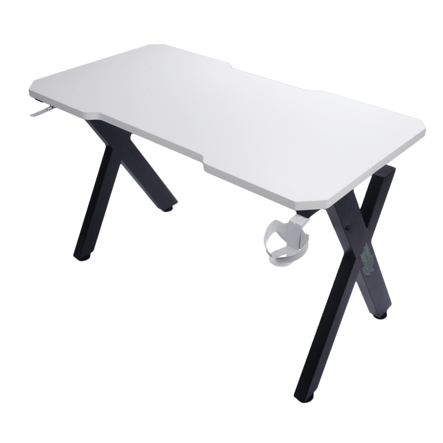 Biurko GameShark Xeno Czarno-Białe 120 cmx60 cm (XENO)-0