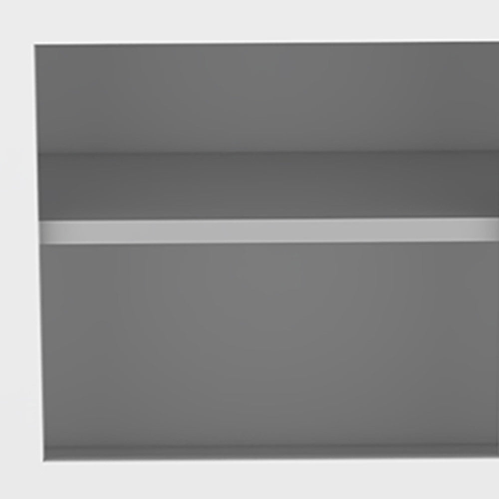 20" White Wall mounted Accent Cabinet With One Shelf-5