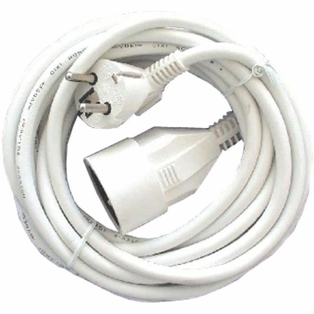 Extension Lead Chacon HO5VVF White 3 m-0