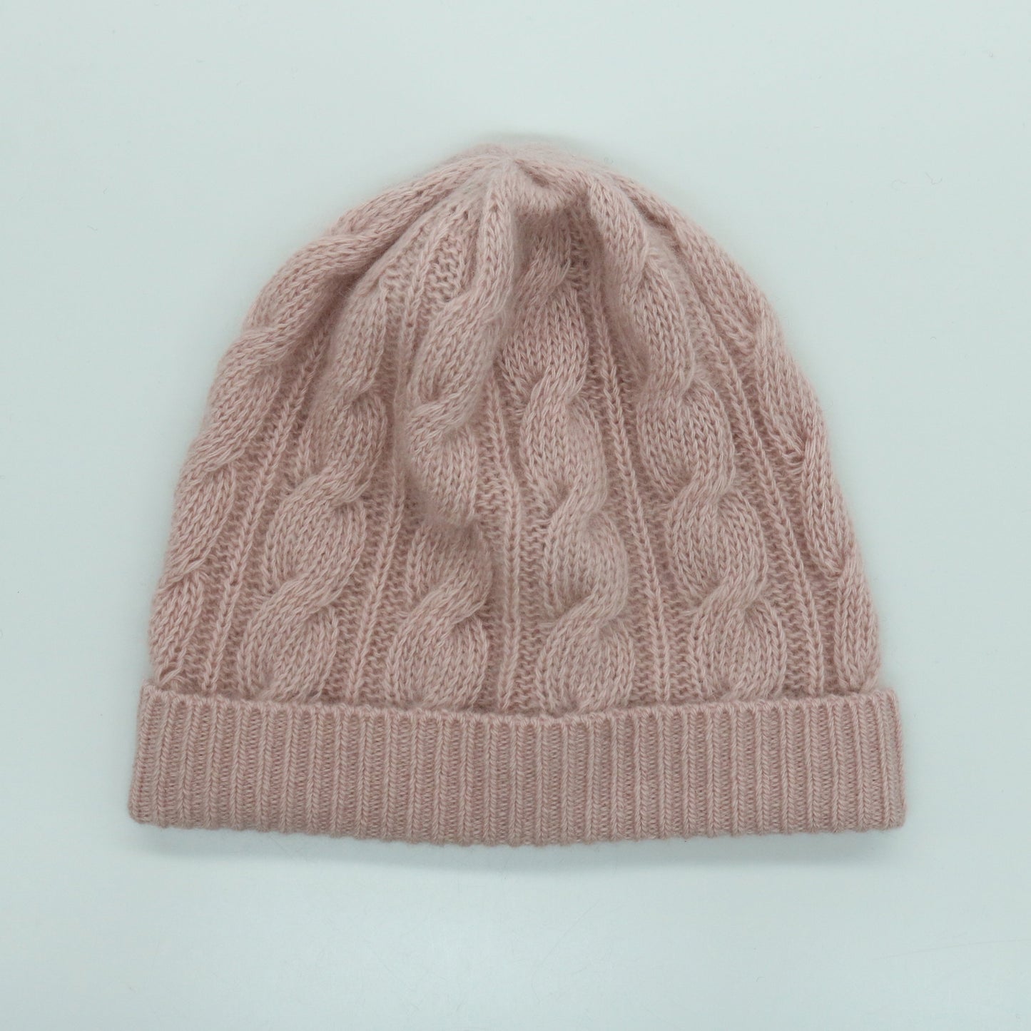 CASHMERE BEANIE WITH CABLES-4