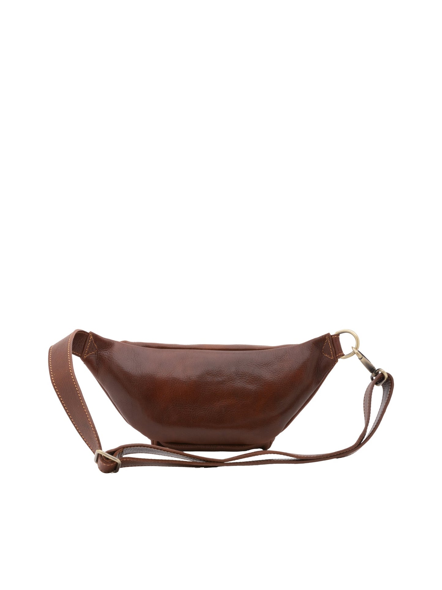 Marsupio da uomo In Vera pelle Made in Italy 30x15x8,5 cm-1