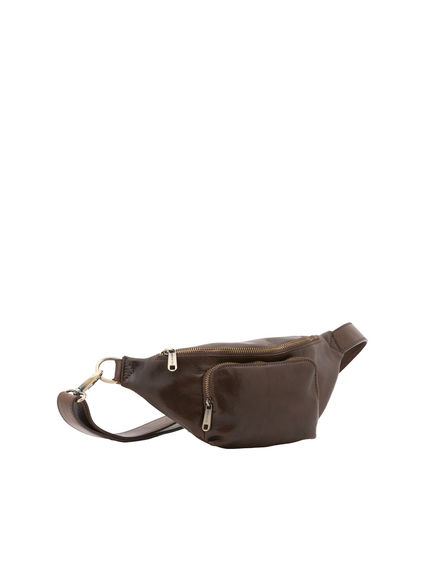 Marsupio da uomo In Vera pelle Made in Italy 30x15x8,5 cm-1