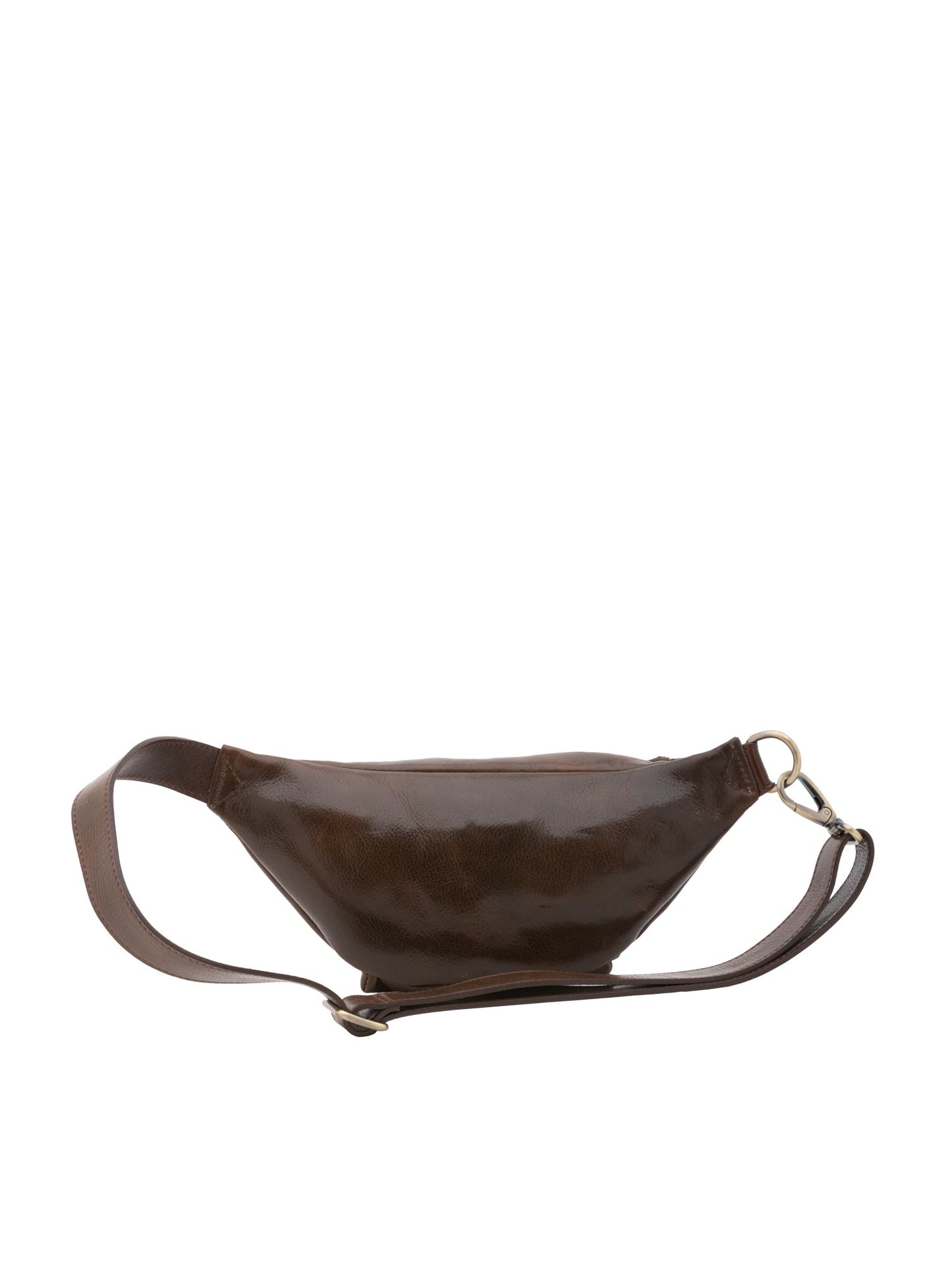 Marsupio da uomo In Vera pelle Made in Italy 30x15x8,5 cm-3