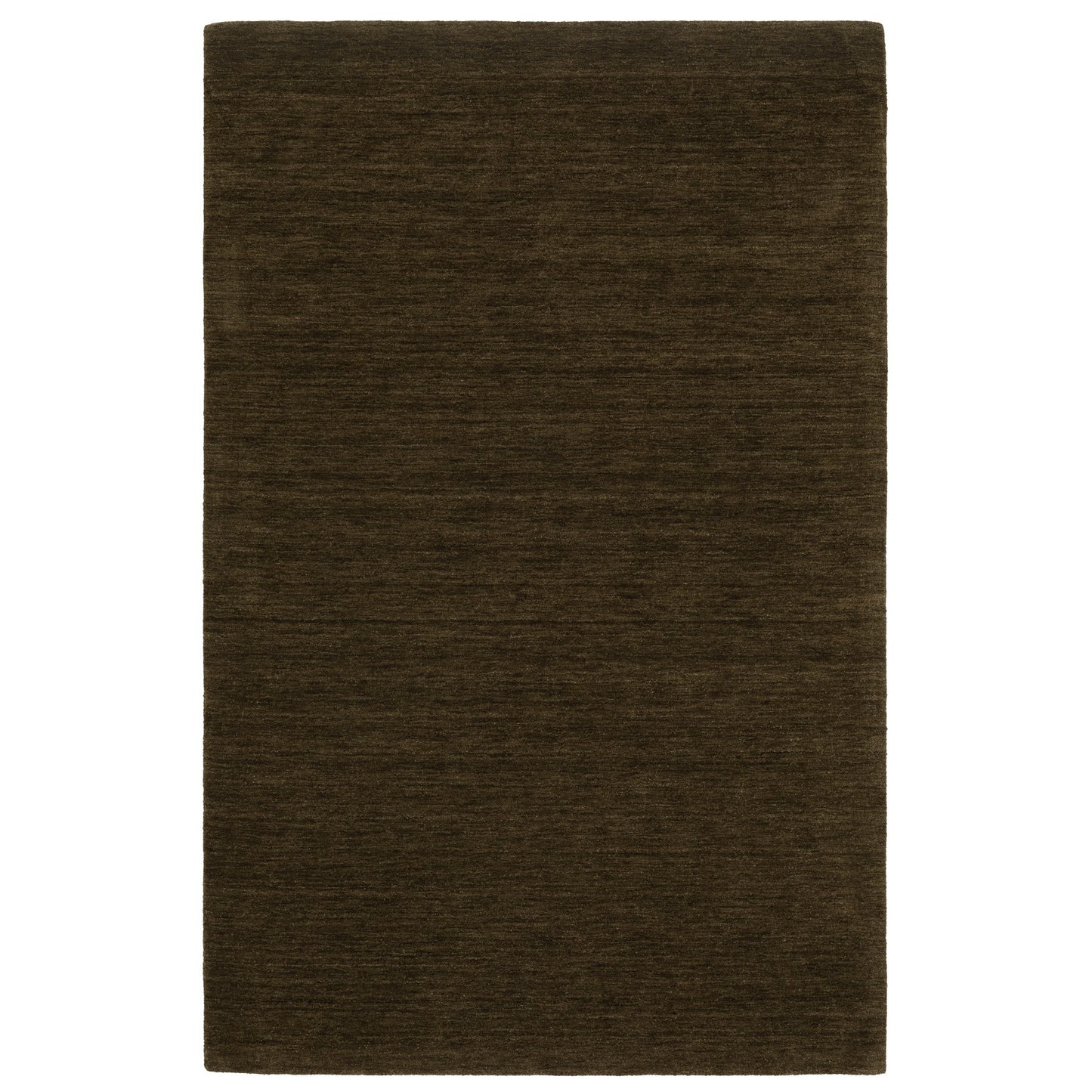 5' X 8' Brown Wool Hand Tufted Area Rug-1
