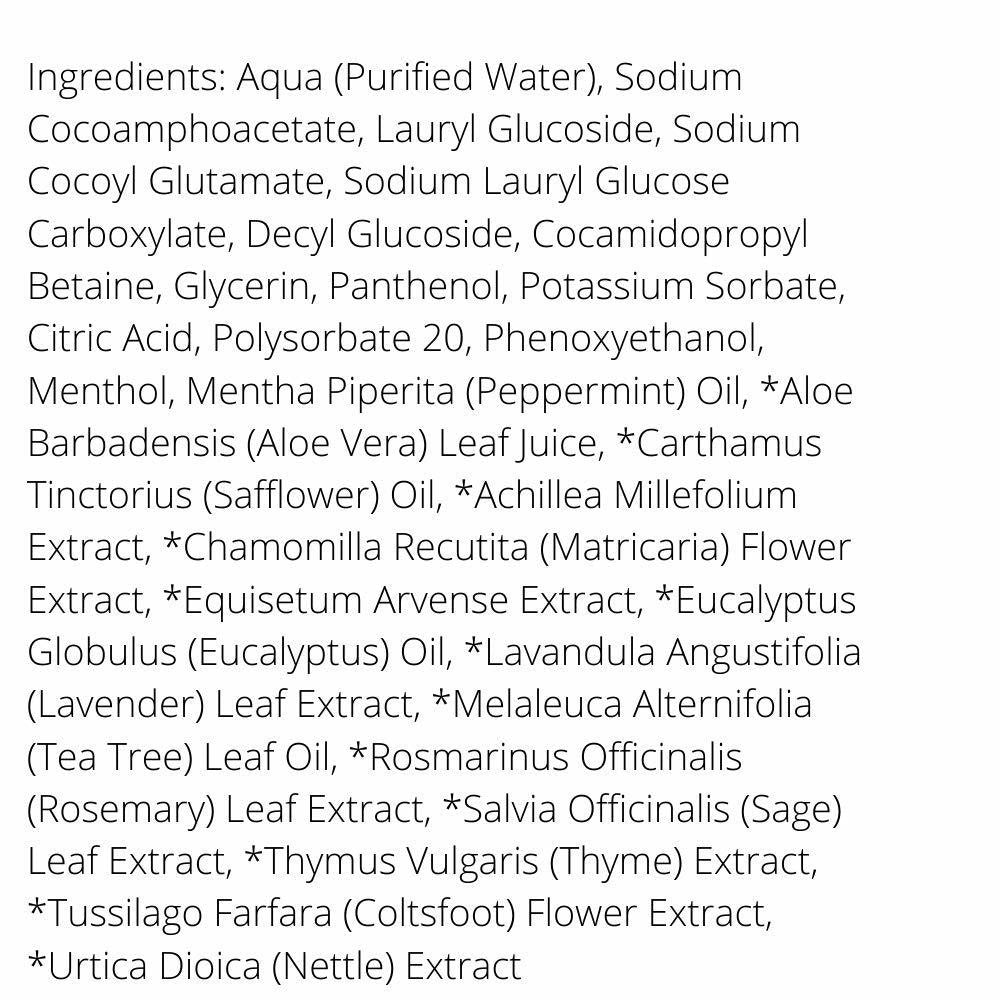 GIO TEA TREE TRIPLE SHAM ( 1 X 128 OZ )-9