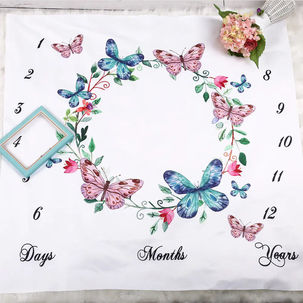 Baby Photography Blanket - Soft Photo Prop Mat