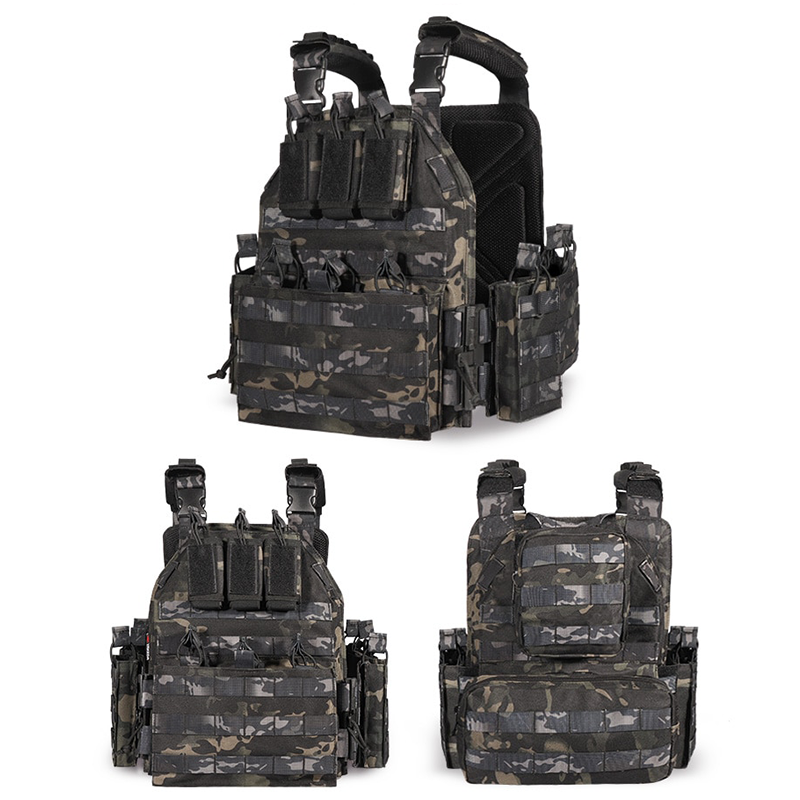 CS game equipment quick-release gun battle multi-camera vest-9