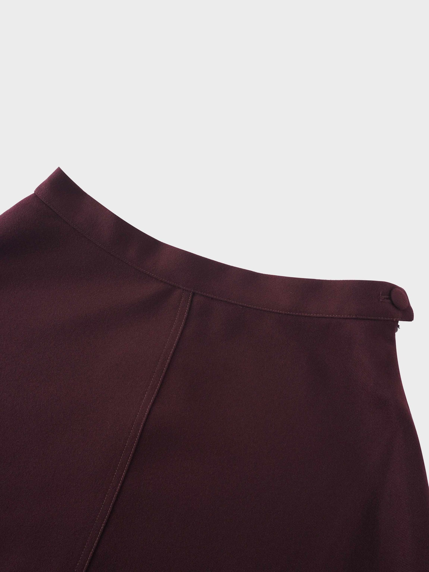 Fringe Circle Skirt-Burgundy-4